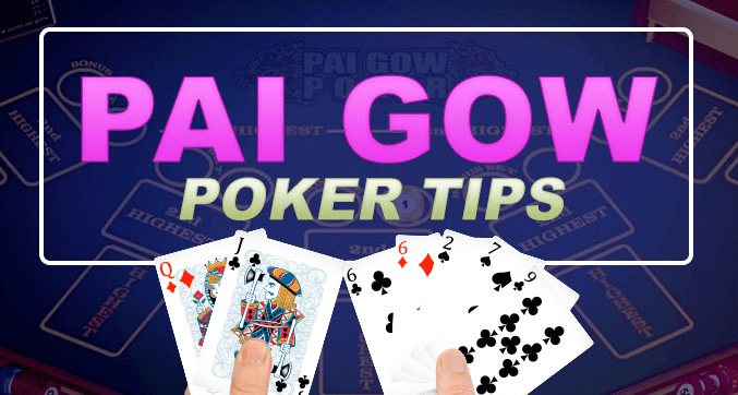 Rules of pai gow